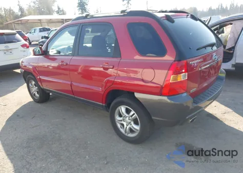 2008 Kia Sportage Ex V6 from USA, damaged, VIN KNDJE723587507288